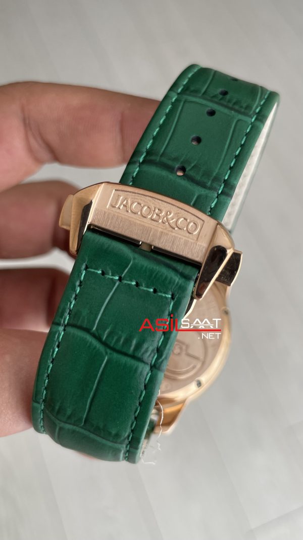 Jacob & Co. Casino Rulet Yeşil 44mm Rosegold Jacob & Co. Casino Rulet Yeşil 44mm Rosegold