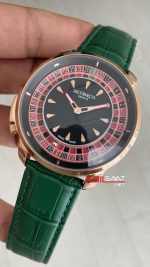 Jacob & Co. Casino Rulet Yeşil 44mm Rosegold