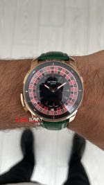 Jacob & Co. Casino Rulet Yeşil 44mm Rosegold