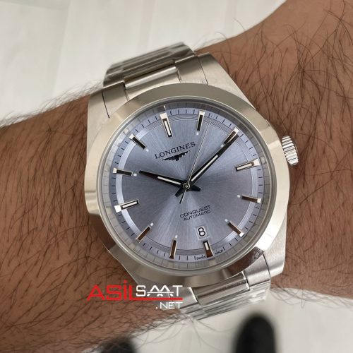 Longines Conquest Buz Mavisi 41mm