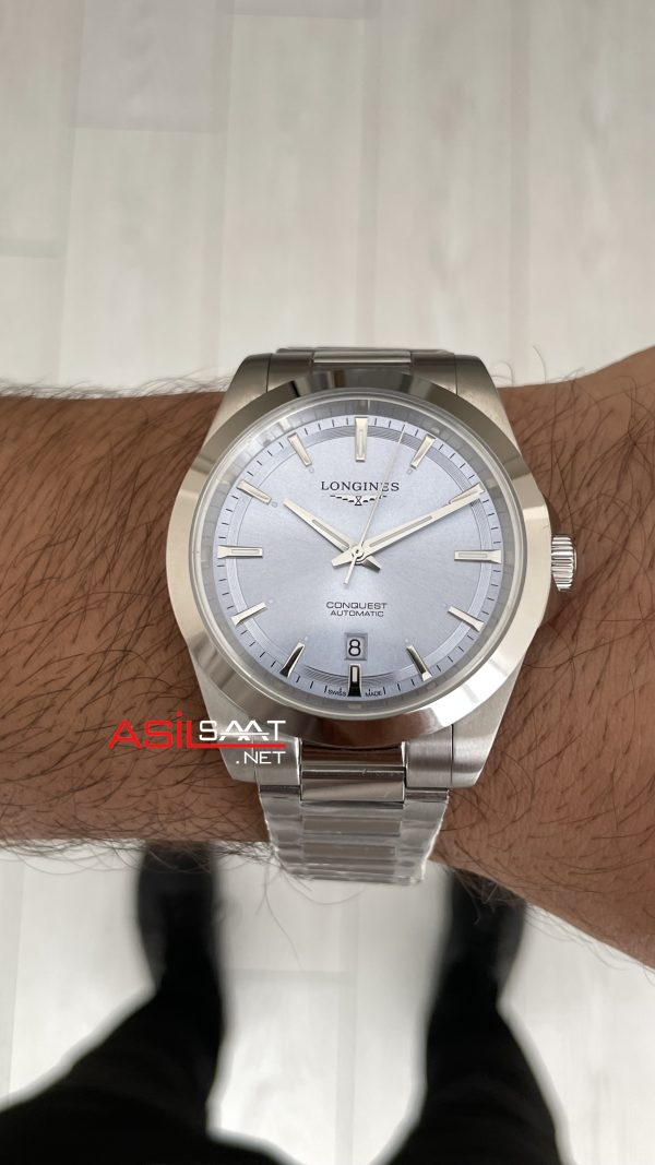 Longines Conquest Buz Mavisi 41mm Longines Conquest Buz Mavisi 41mm