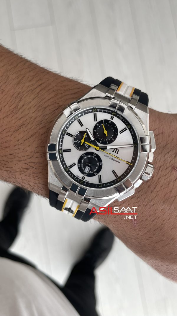 Maurice Lacroix Aikon Chronograph King of the Court Special Edition 42mm ML-AI1018TT030130-K Maurice Lacroix Aikon Chronograph King of the Court Special Edition 42mm ML-AI1018TT030130-K