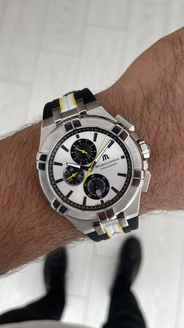 Maurice Lacroix Aikon Chronograph King of the Court Special Edition 42mm ML-AI1018TT030130-K Erkek Kol Saati