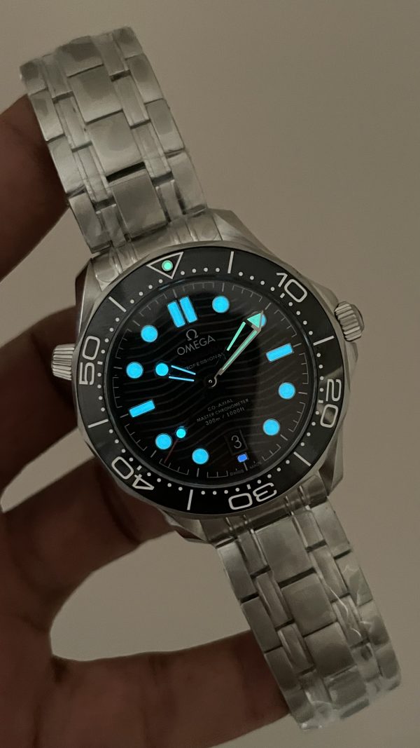 Omega Seamaster Diver 300M Siyah Kadran 42mm Swiss ETA Saat VR+ Factory Omega Seamaster Diver 300M Siyah Kadran 42mm Swiss ETA Saat VR+ Factory