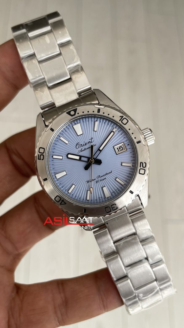 Orient Mako RA-AC0Q12L30B Limited Edition 40mm Buz Mavisi