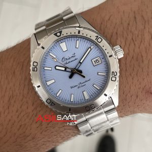 Orient Mako RA-AC0Q12L30B Limited Edition 40mm Buz Mavisi