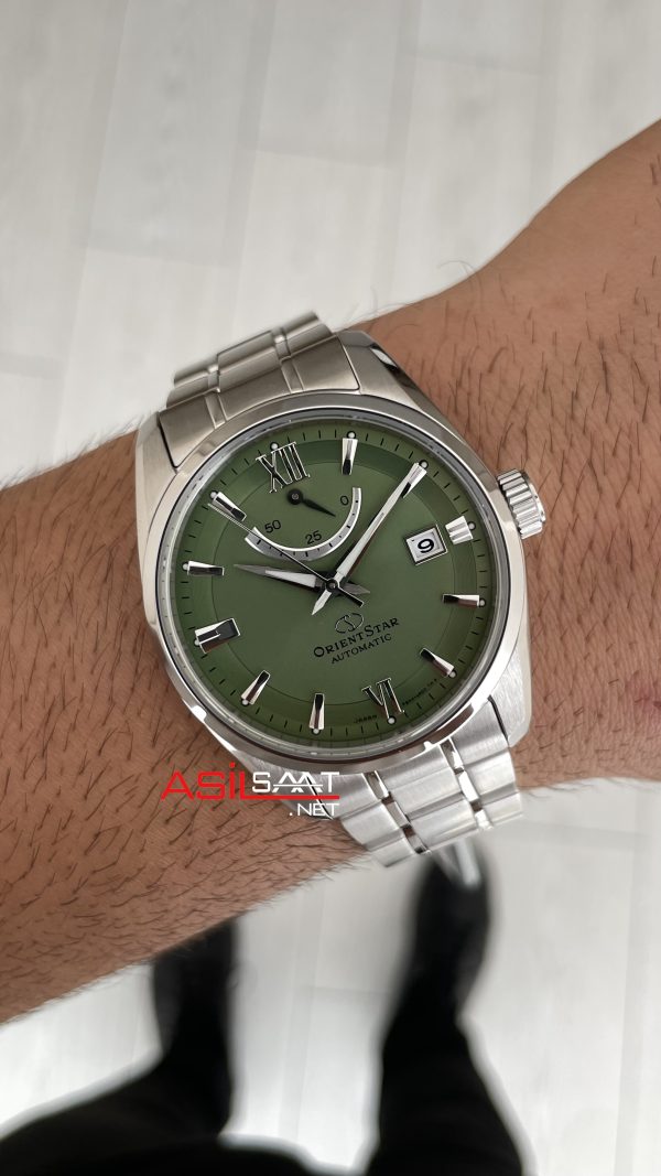 Orient Star Contemporary Date RE-AU0107E00B 38mm Yeşil Kadran