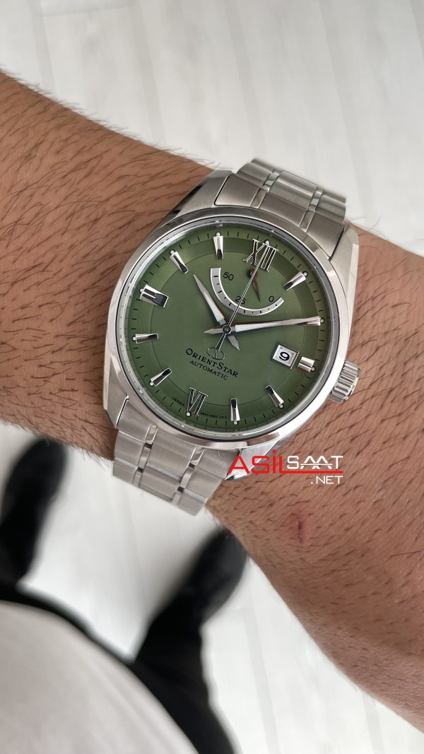 Orient Star Contemporary Date RE-AU0107E00B 38mm Yeşil Kadran
