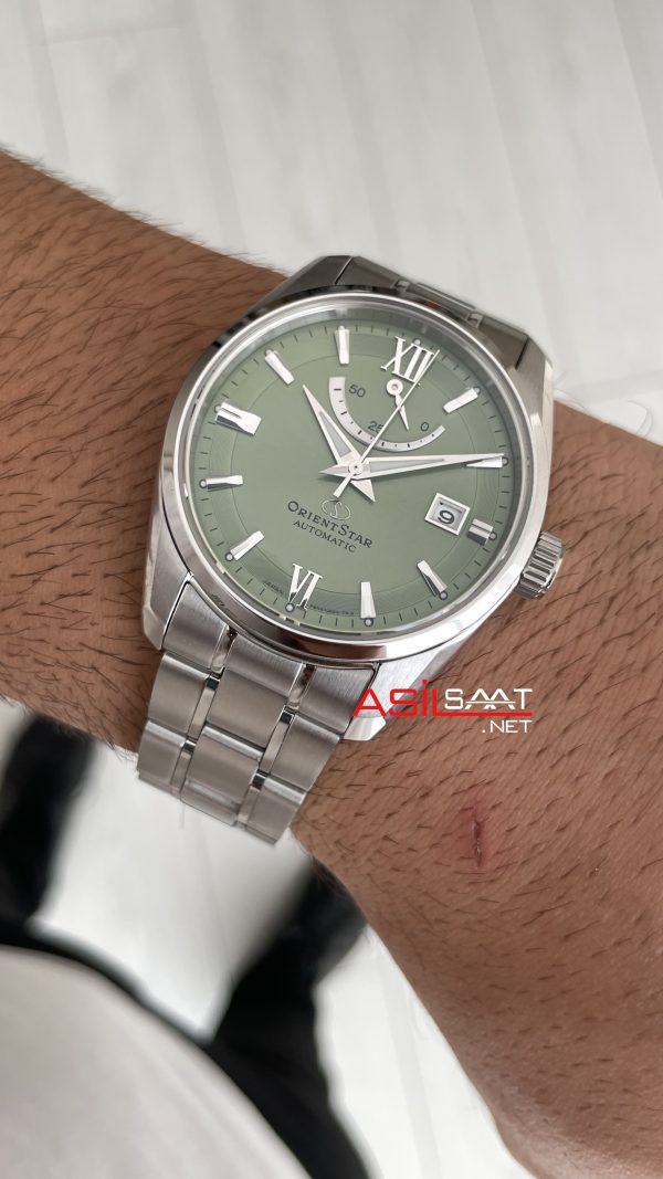 Orient Star Contemporary Date RE-AU0107E00B 38mm Yeşil Kadran