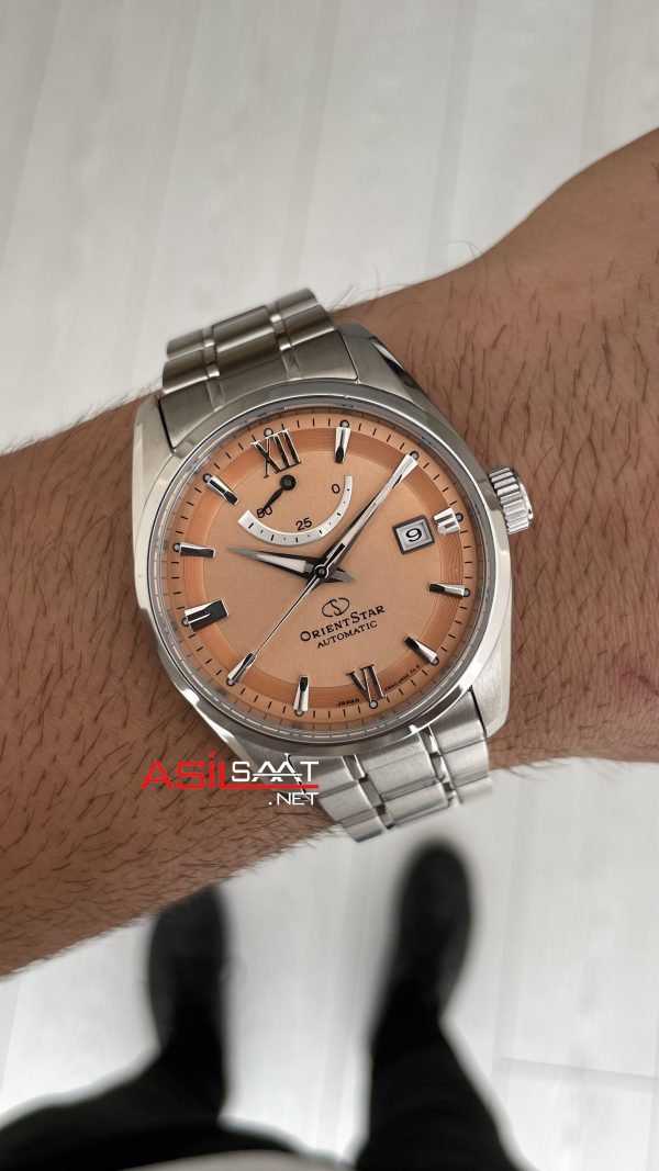 Orient Star Contemporary Date RE-AU0108G 38mm Somon Kadran Orient Star Contemporary Date RE-AU0108G 38mm Somon Kadran