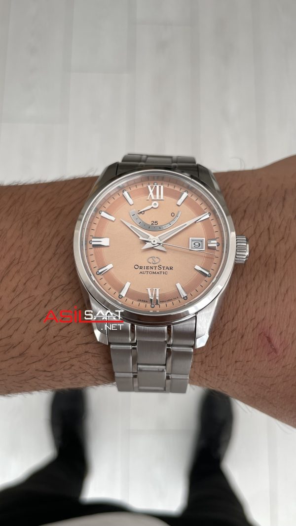 Orient Star Contemporary Date RE-AU0108G 38mm Somon Kadran Orient Star Contemporary Date RE-AU0108G 38mm Somon Kadran