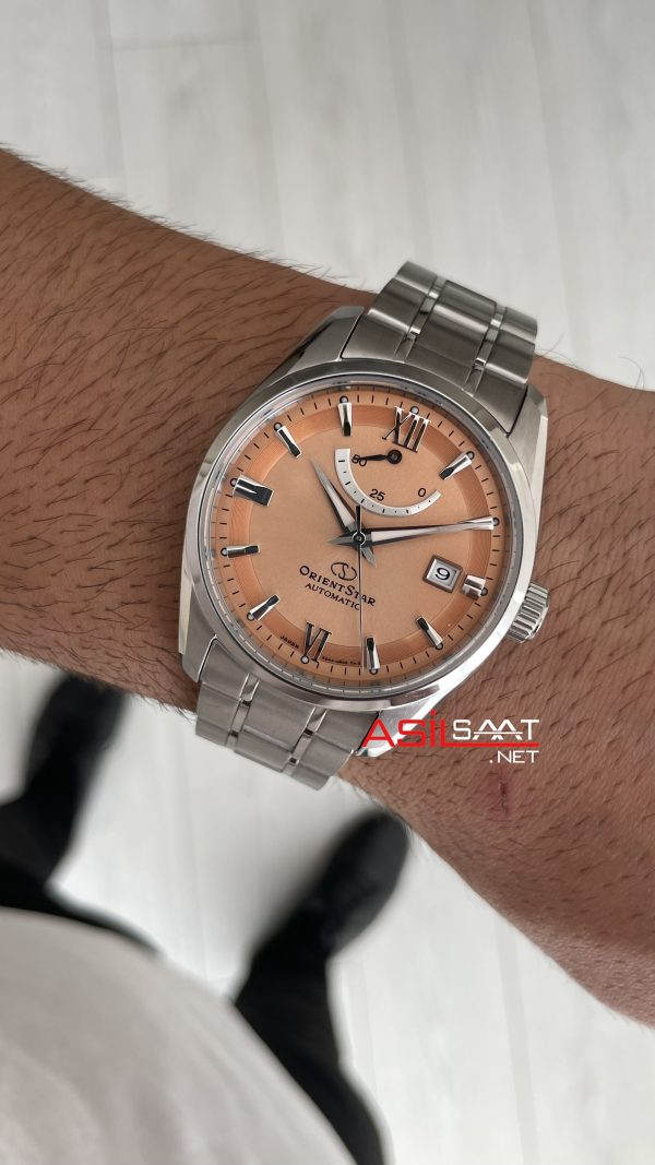 Orient Star Contemporary Date RE-AU0108G 38mm Somon Kadran Orient Star Contemporary Date RE-AU0108G 38mm Somon Kadran