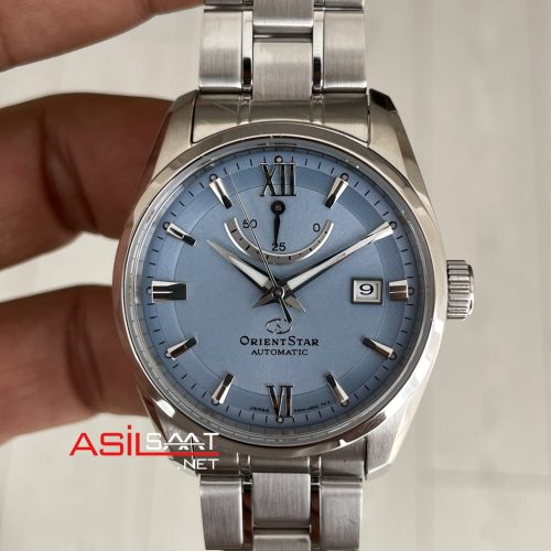 Orient Star Contemporary Date RE-AU0109L00B 38mm Buz Mavisi