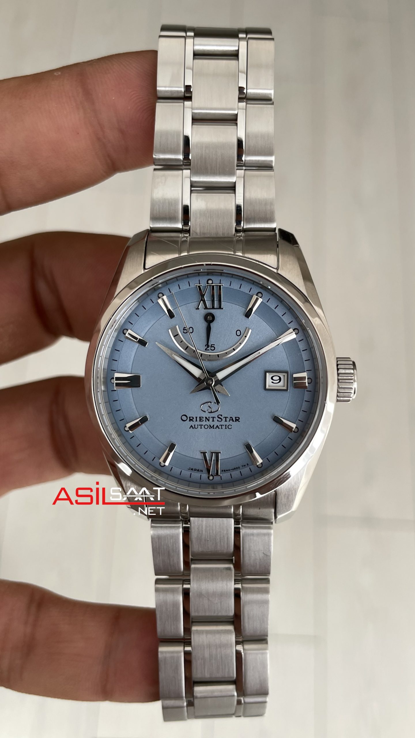 Orient Star Contemporary Date RE-AU0109L00B 38mm Buz Mavisi Orient Star Contemporary Date RE-AU0109L00B 38mm Buz Mavisi
