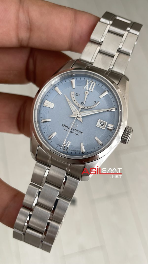 Orient Star Contemporary Date RE-AU0109L00B 38mm Buz Mavisi Orient Star Contemporary Date RE-AU0109L00B 38mm Buz Mavisi