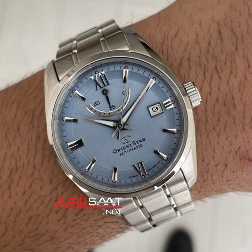 Orient Star Contemporary Date RE-AU0109L00B 38mm Buz Mavisi