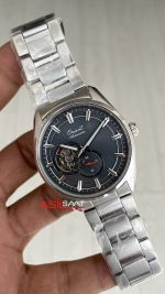 Orient Stretto Semi Skeleton RA-AR0012N Open Heart 41mm 75th Anniversary Limited Edition Gri Kadran