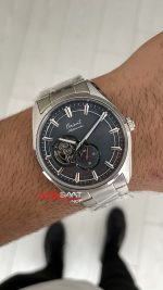 Orient Stretto Semi Skeleton RA-AR0012N Open Heart 41mm 75th Anniversary Limited Edition Gri Kadran