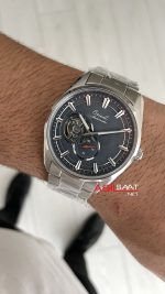 Orient Stretto Semi Skeleton RA-AR0012N Open Heart 41mm 75th Anniversary Limited Edition Gri Kadran