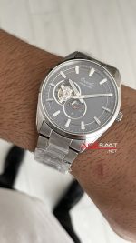 Orient Stretto Semi Skeleton RA-AR0012N Open Heart 41mm 75th Anniversary Limited Edition Gri Kadran