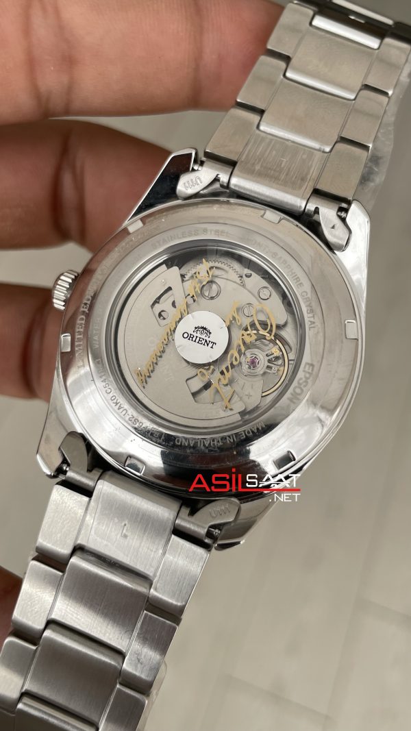 Orient Stretto Semi Skeleton RA-AR0012N Open Heart 41mm 75th Anniversary Limited Edition Gri Kadran Orient Stretto Semi Skeleton RA-AR0012N Open Heart 41mm 75th Anniversary Limited Edition Gri Kadran