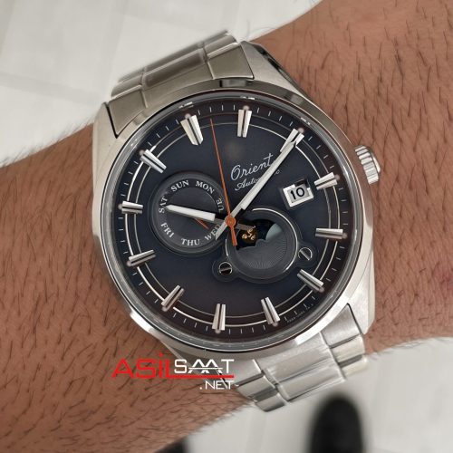 Orient Stretto Day & Night RA-AK0311N 75th Anniversary Limited Edition Gri Kadran