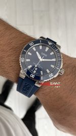 Oris Aquis Date Mavi 43mm Kauçuk Replika Saat