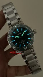 Oris Aquis Date Yeşil 43mm Replika Saat