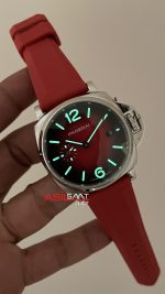 Panerai Luminor Due PAM01424 Burgundy 42mm Replika Saat