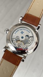 Patek Philippe Geneve Tourbillon Moonphase Kahverengi Silver 40mm