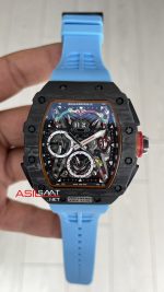 Richard Mille McLaren RM50-03 Titanium & Carbon TPT Mavi