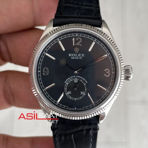 Rolex 1980 Siyah Silver 39mm
