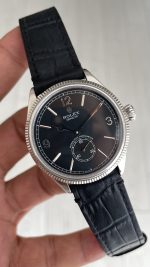 Rolex 1980 Siyah Silver 39mm
