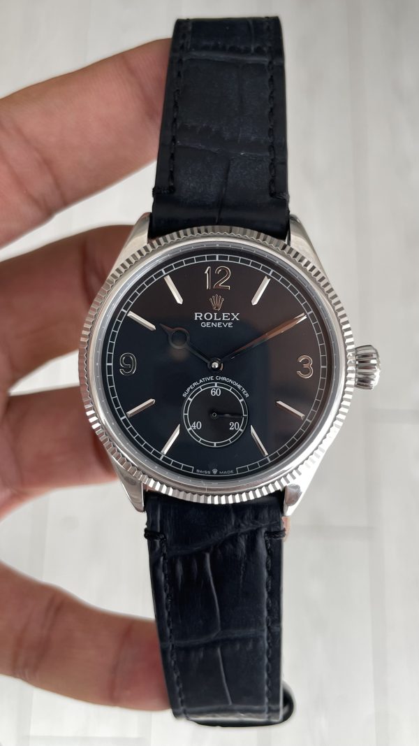 Rolex 1980 Siyah Silver 39mm Rolex 1980 Siyah Silver 39mm