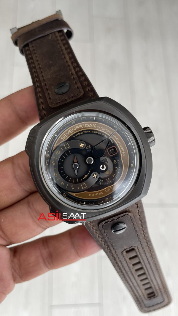Sevenfriday Choo-Choo Q Serisi Kahverengi Sevenfriday Choo-Choo Q Serisi Kahverengi