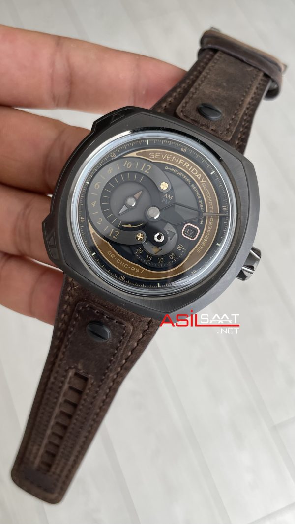 Sevenfriday Choo-Choo Q Serisi Kahverengi Sevenfriday Choo-Choo Q Serisi Kahverengi