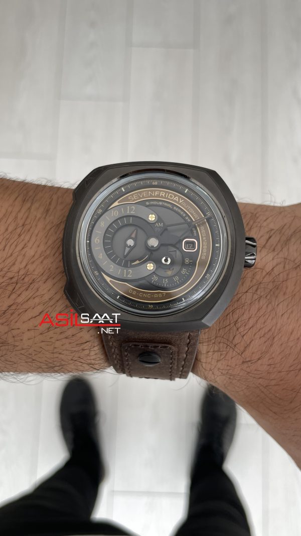 Sevenfriday Choo-Choo Q Serisi Kahverengi Sevenfriday Choo-Choo Q Serisi Kahverengi