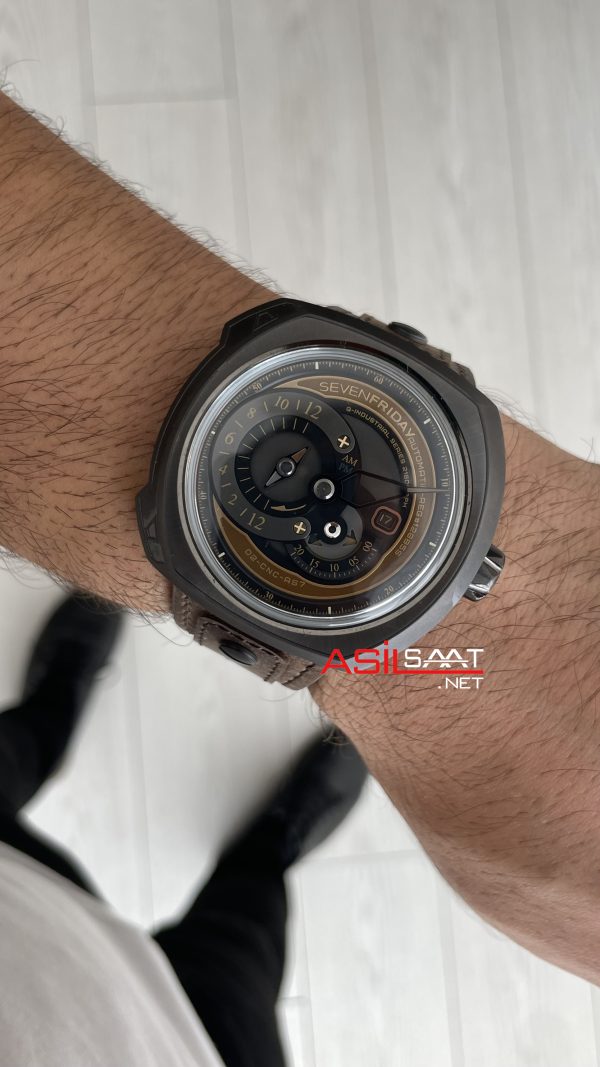 Sevenfriday Choo-Choo Q Serisi Kahverengi Sevenfriday Choo-Choo Q Serisi Kahverengi