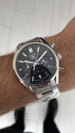 TAG Heuer Carrera Calibre Heuer 02 Siyah Kadran Replika Saat