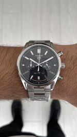 TAG Heuer Carrera Calibre Heuer 02 Siyah Kadran Replika Saat