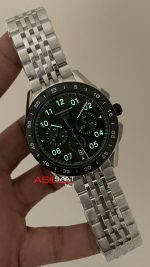 TAG Heuer Porsche Carrera Chronograph 44mm Yeşil Kadran Replika Saat