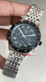 TAG Heuer Porsche Carrera Chronograph 44mm Yeşil Kadran Replika Saat