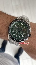 TAG Heuer Porsche Carrera Chronograph 44mm Yeşil Kadran Replika Saat