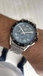 TAG Heuer Porsche Carrera Chronograph 44mm Yeşil Kadran Replika Saat