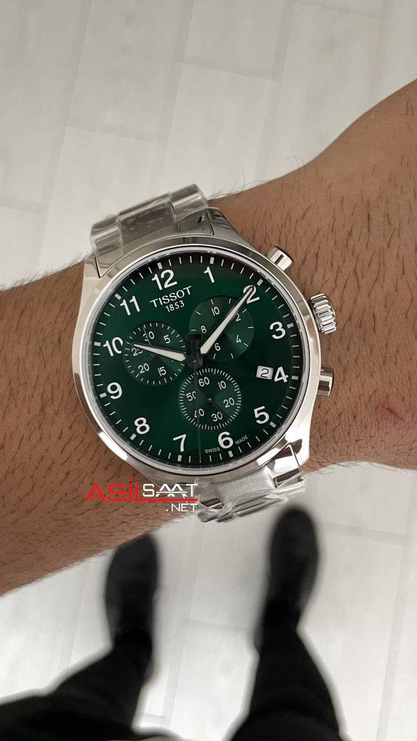 Tissot Chrono XL Classic T116 Yeşil Kadran Tissot Chrono XL Classic T116 Yeşil Kadran