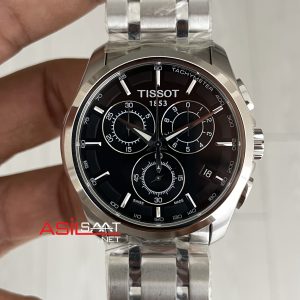 Tissot Couturier Chronograph T035 Siyah Kadran