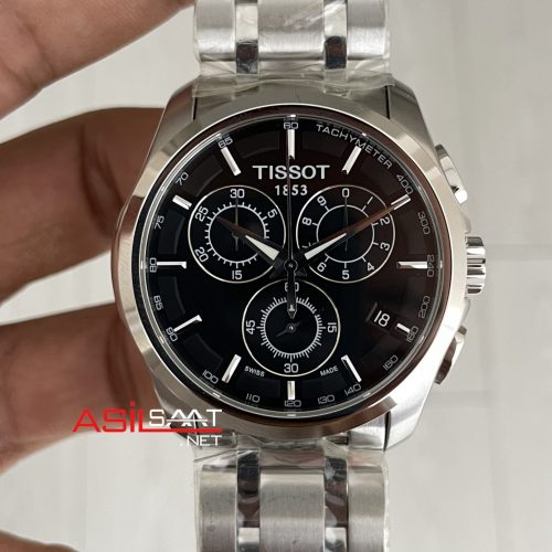 Tissot Couturier Chronograph T035 Siyah Kadran