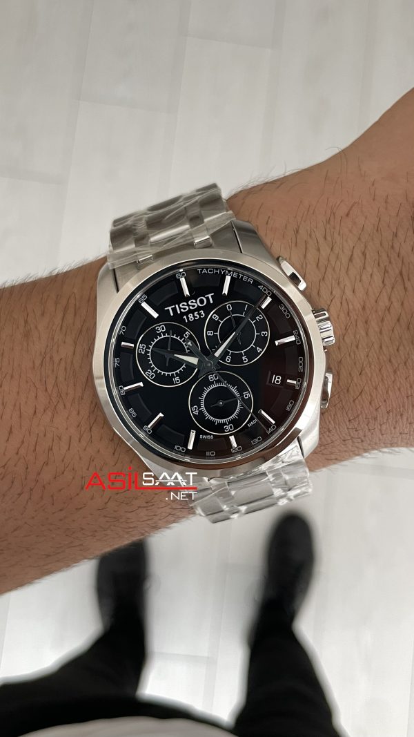Tissot Couturier Chronograph T035 Siyah Kadran Tissot Couturier Chronograph T035 Siyah Kadran