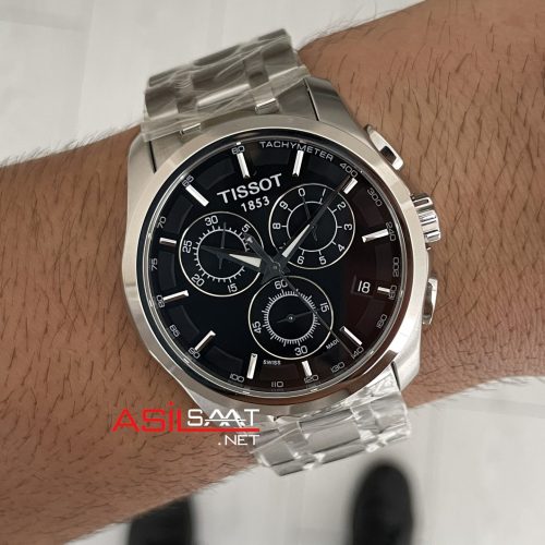 Tissot Couturier Chronograph T035 Siyah Kadran