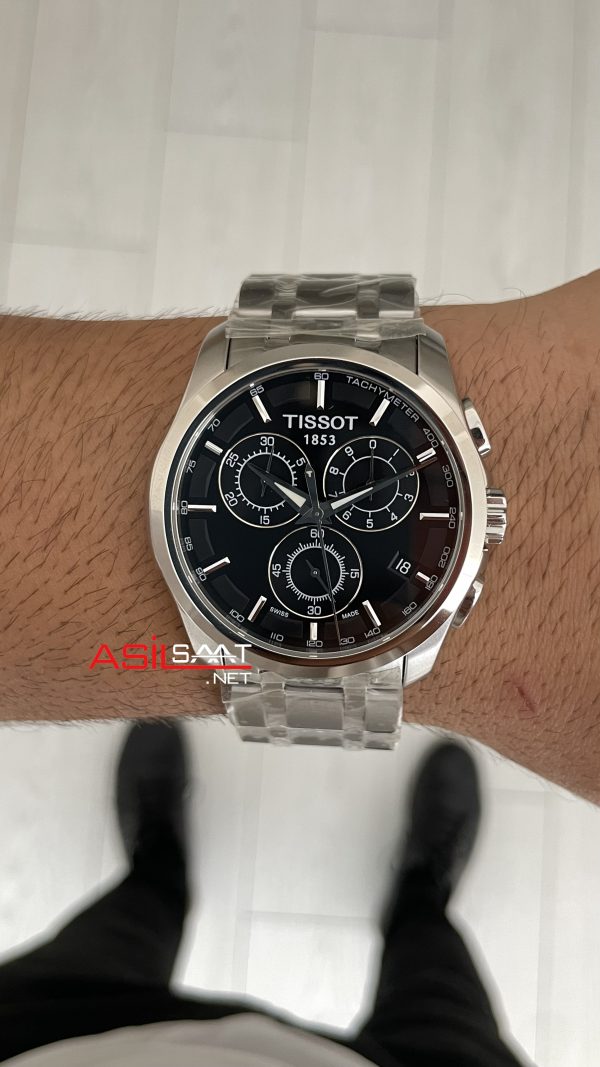Tissot Couturier Chronograph T035 Siyah Kadran Tissot Couturier Chronograph T035 Siyah Kadran